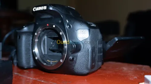 Canon 600d avec deux objectifs