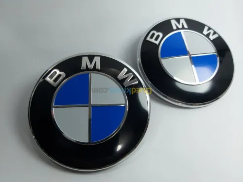 Logo BMW capot et coffre 82mm 74mm