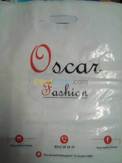 Sacs en plastiques et en papier