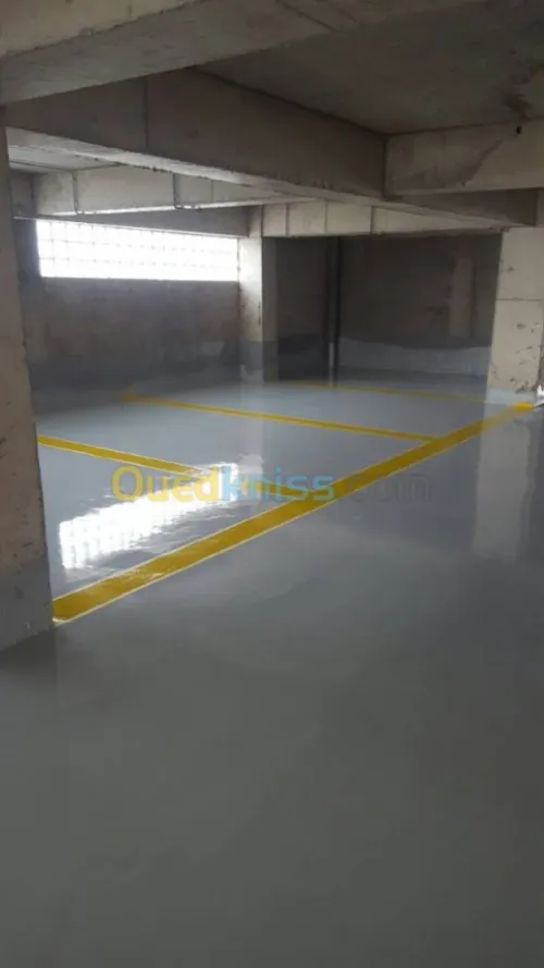Resine epoxy et étanchéité liquide