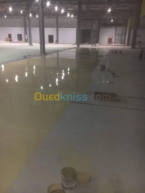Resine epoxy et étanchéité liquide