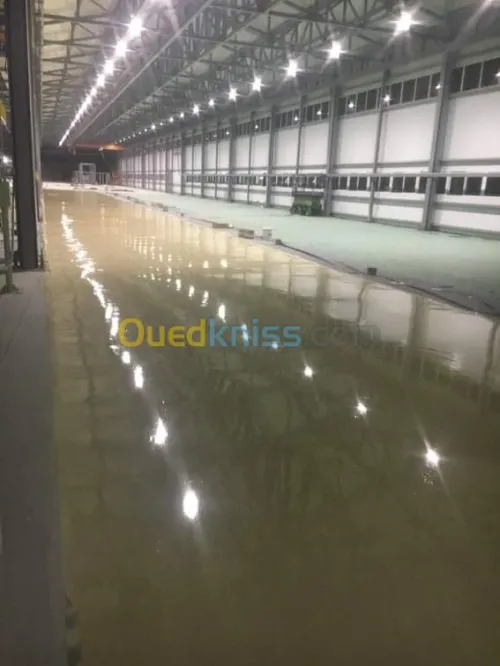Resine epoxy et étanchéité liquide