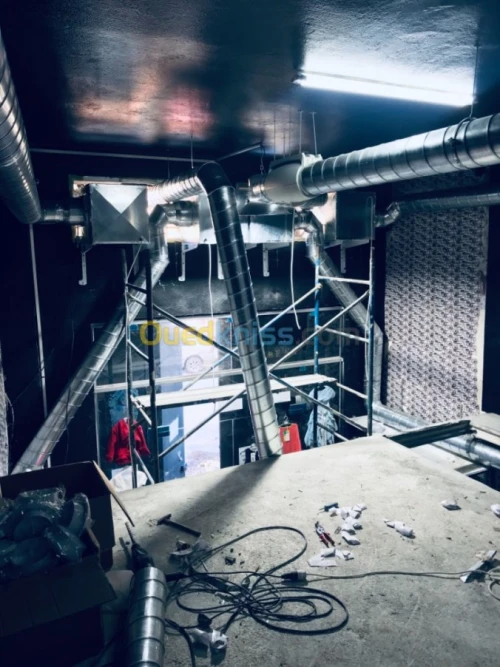 Fabrication des cheminées 