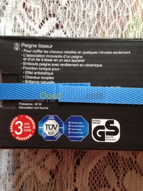 Coffret d'epilation philips, peigne lisseur, brosse à dents électrique