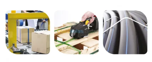 Feuillard PP / PET / ACIER حزام الربط