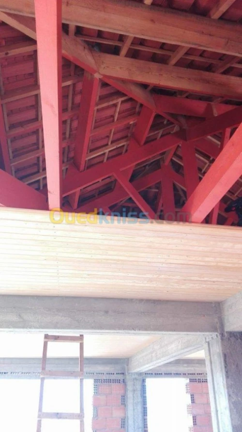 Charpente en bois