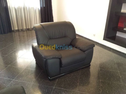 salon en cuir et simili cuir 