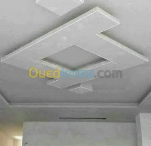 Placo plâtre ba13 et peinture