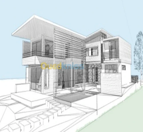 دراسات الهندسة المعمارية ومتابعة الأشغال