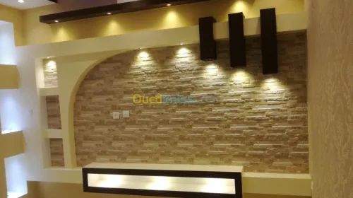 Placo plater et décorations