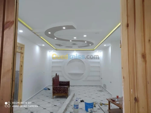 Décoration Placo platre BA13, PVC