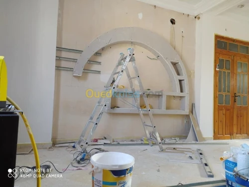 Décoration Placo platre BA13, PVC