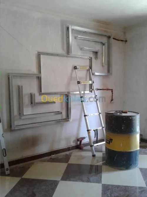 Décoration Placo platre BA13, PVC