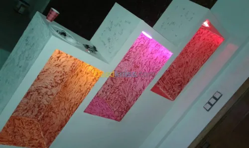 Decoration placo Platre et la pantur  
