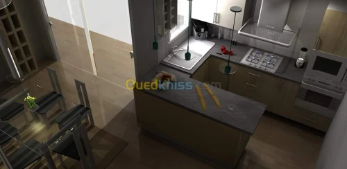 Conception 3d cuisine et meuble 