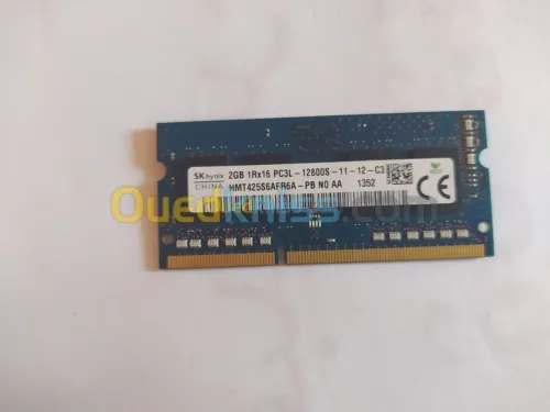 2GB DDR3 (PC3L) , SK hynix, 12800S