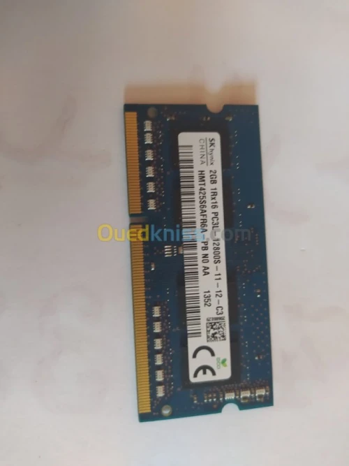 2GB DDR3 (PC3L) , SK hynix, 12800S