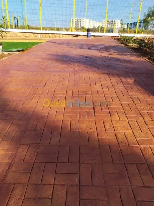 Beton imprimé, Béton ciré , Dallage...