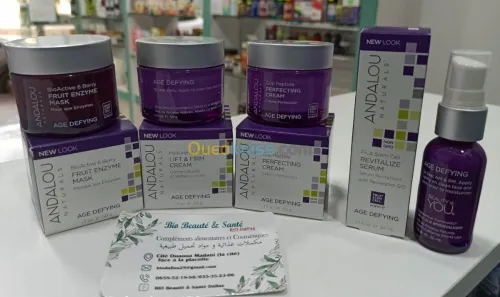 ANDALOU NATURALS la gamme anti-âge 