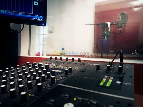 Studio Enregistrement audio, Voix Off