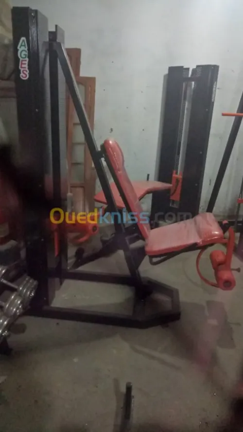 Salle  musculation marque ages 