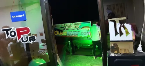 Fabrication Tinda&Bache p/publicitaire