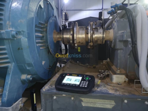 Alignement laser des machines tournantes 