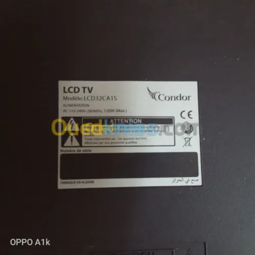 Carte mere tv lcd condor