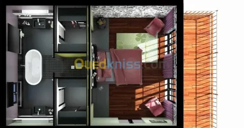 Aménagement d'intérieurs, design.