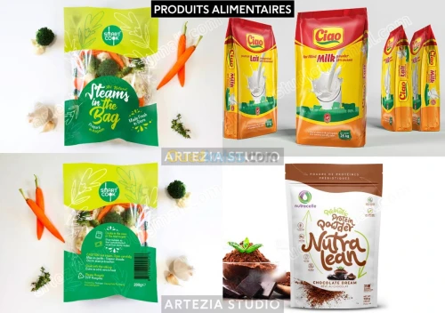 Conception Etiquette / Packaging