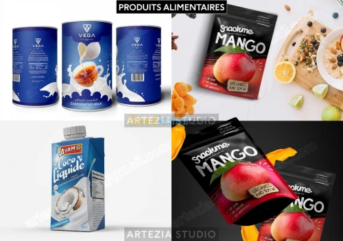 Conception Etiquette / Packaging