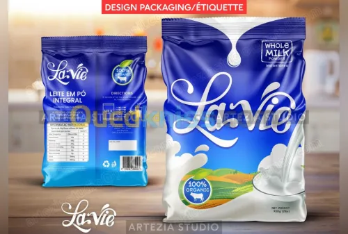 Conception Etiquette / Packaging