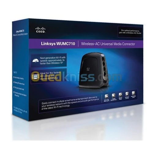 Linksys WUMC710 Pont Wifi AC1300 Mbps