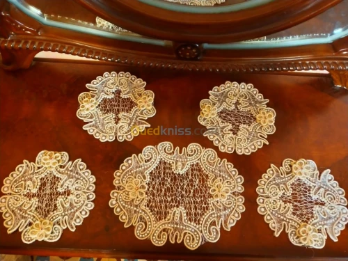 napperon moderne en tulle 