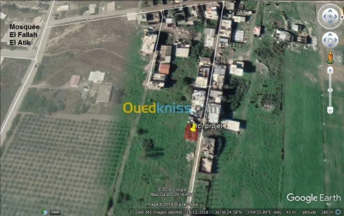 Vente Terrain Alger Sidi moussa