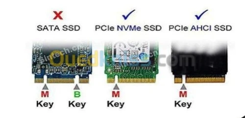 adaptateur M.2 NVME SSD pour MacBook