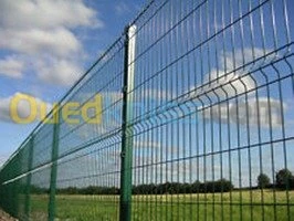 cloture panneaux treillis soudés 