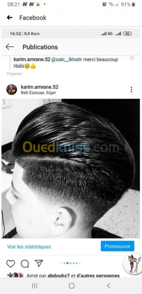 Formation coiffure homme 