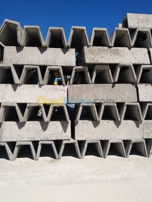 Fabrication de caniveau 