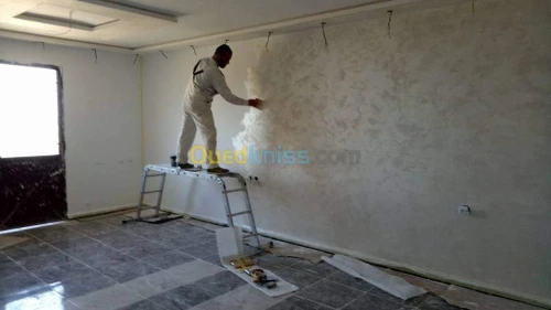 Déco pent ba13 ponçage carrelage