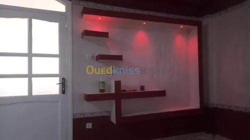 Déco pent ba13 ponçage carrelage