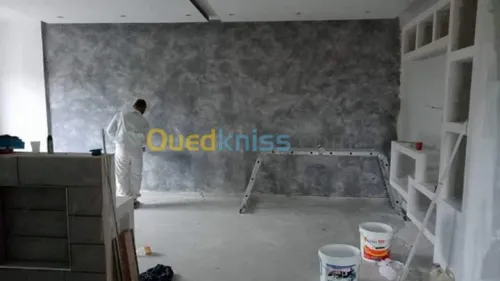 Déco pent ba13 ponçage carrelage