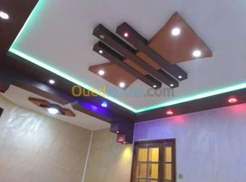 Déco pent ba13 ponçage carrelage