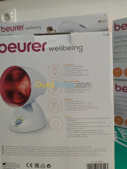 LAMPE A INFRAROUGE IL35 BEURER 