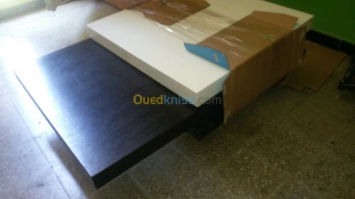  Table Basse rotative en Bois Moderne