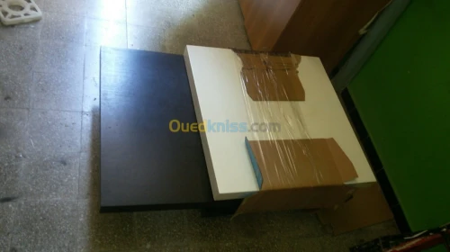  Table Basse rotative en Bois Moderne