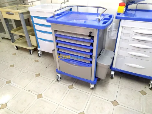 Chariot de  médicament double faces