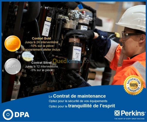 Service, Pièces & Moteur Perkins