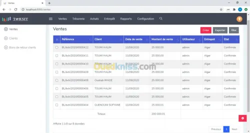 Logiciel Gestion Commercial