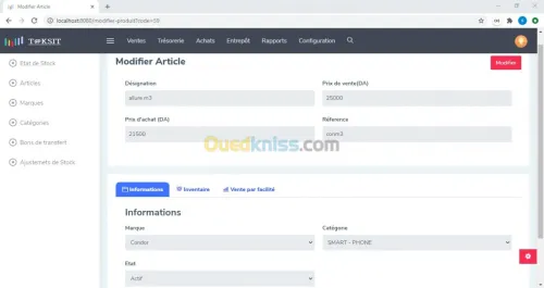 Logiciel Gestion Commercial